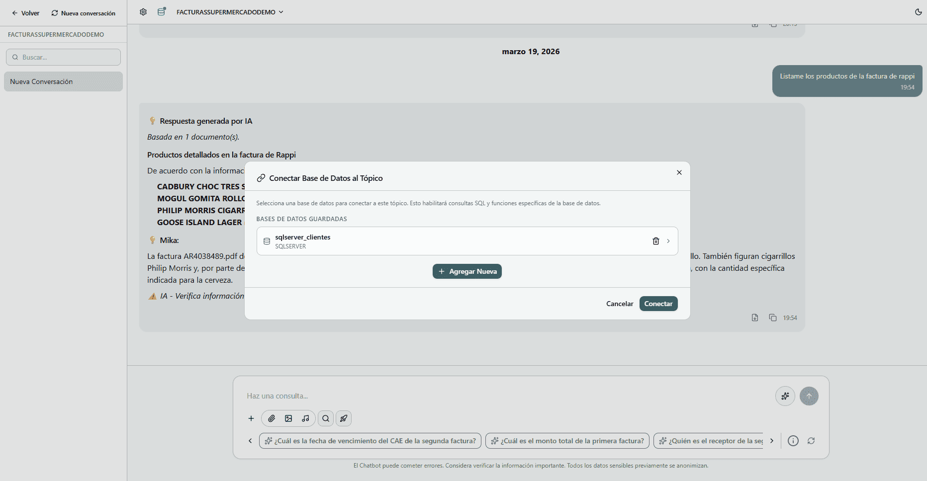 Connect Aura to your databases