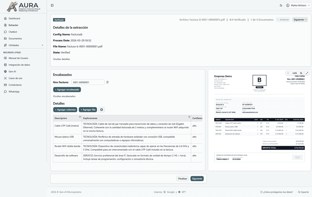 Extractor Documental