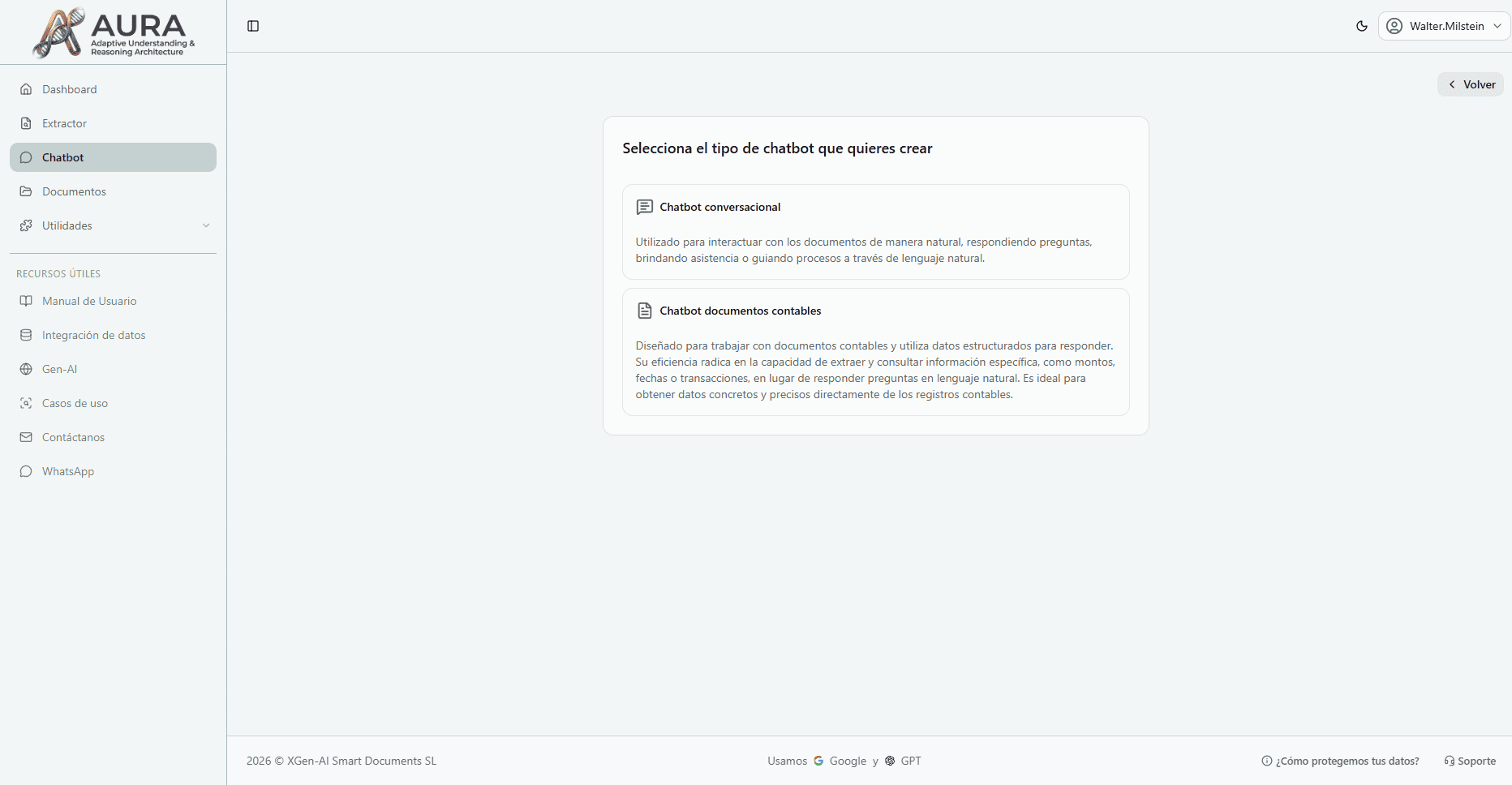 Create and train your chat